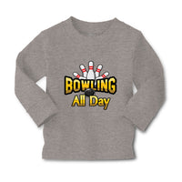 Baby Clothes Bowling All Day Sport Pins Bowling Boy & Girl Clothes Cotton - Cute Rascals
