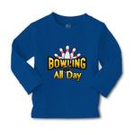 Baby Clothes Bowling All Day Sport Pins Bowling Boy & Girl Clothes Cotton - Cute Rascals