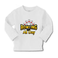 Baby Clothes Bowling All Day Sport Pins Bowling Boy & Girl Clothes Cotton