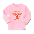 Baby Clothes Dodgeball Talent Loading Please Wait Sport Boy & Girl Clothes