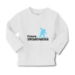 Baby Clothes Future Snowboarder Sport Sports Snowboarding Boy & Girl Clothes - Cute Rascals