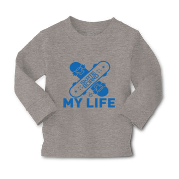 Baby Clothes Skateboard Is My Life Sport Boy & Girl Clothes Cotton