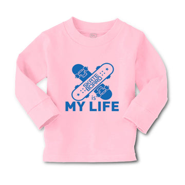 Baby Clothes Skateboard Is My Life Sport Boy & Girl Clothes Cotton