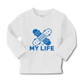 Baby Clothes Skateboard Is My Life Sport Boy & Girl Clothes Cotton