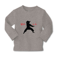 Baby Clothes My Heart Beats for Karate Sport Karate Mma Boy & Girl Clothes - Cute Rascals