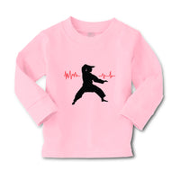 Baby Clothes My Heart Beats for Karate Sport Karate Mma Boy & Girl Clothes - Cute Rascals
