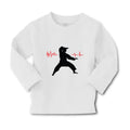 Baby Clothes My Heart Beats for Karate Sport Karate Mma Boy & Girl Clothes
