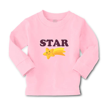 Baby Clothes Icon of Cute Star Smile Face Boy & Girl Clothes Cotton