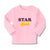 Baby Clothes Icon of Cute Star Smile Face Boy & Girl Clothes Cotton - Cute Rascals