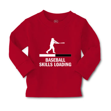 Baby Clothes Baseball Skills Loading Baseball Ball Game Boy & Girl Clothes