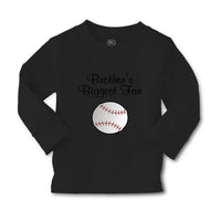 Baby Clothes Brothers Biggest Fan Baseball Ball Game Boy & Girl Clothes Cotton - Cute Rascals