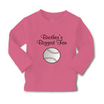 Baby Clothes Brothers Biggest Fan Baseball Ball Game Boy & Girl Clothes Cotton - Cute Rascals