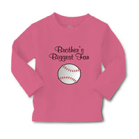 Baby Clothes Brothers Biggest Fan Baseball Ball Game Boy & Girl Clothes Cotton - Cute Rascals