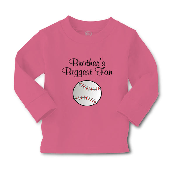 Baby Clothes Brothers Biggest Fan Baseball Ball Game Boy & Girl Clothes Cotton - Cute Rascals