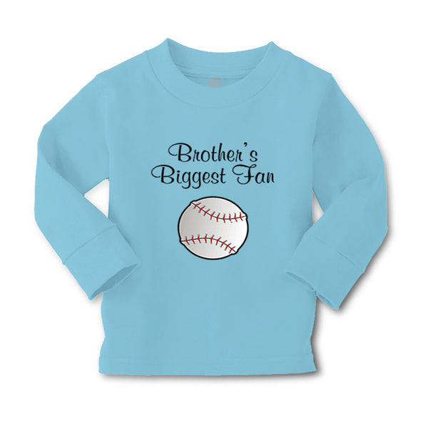 Baby Clothes Brothers Biggest Fan Baseball Ball Game Boy & Girl Clothes Cotton - Cute Rascals