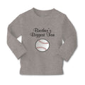 Baby Clothes Brothers Biggest Fan Baseball Ball Game Boy & Girl Clothes Cotton