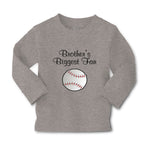 Baby Clothes Brothers Biggest Fan Baseball Ball Game Boy & Girl Clothes Cotton - Cute Rascals