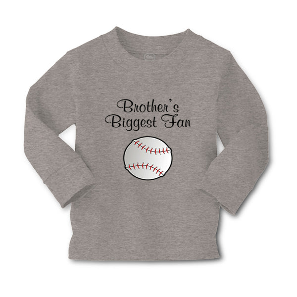 Baby Clothes Brothers Biggest Fan Baseball Ball Game Boy & Girl Clothes Cotton - Cute Rascals