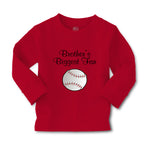 Baby Clothes Brothers Biggest Fan Baseball Ball Game Boy & Girl Clothes Cotton - Cute Rascals