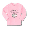 Baby Clothes Brothers Biggest Fan Baseball Ball Game Boy & Girl Clothes Cotton