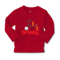 Baby Clothes It's My Half Birthday Baseball Sports Baseball Boy & Girl Clothes