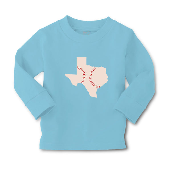 Baby Clothes Texas Map Baseball Ball Game Boy & Girl Clothes Cotton - Cute Rascals