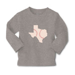 Baby Clothes Texas Map Baseball Ball Game Boy & Girl Clothes Cotton - Cute Rascals