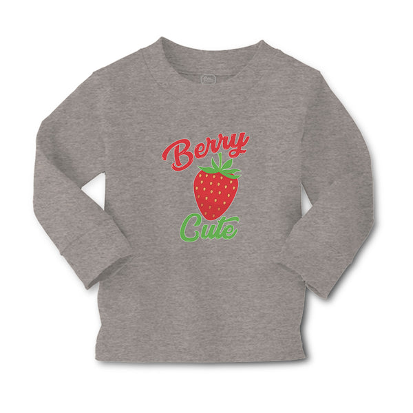 Baby Clothes Cute Red Berry Strawberry with A Stem and Leaves Boy & Girl Clothes - Cute Rascals