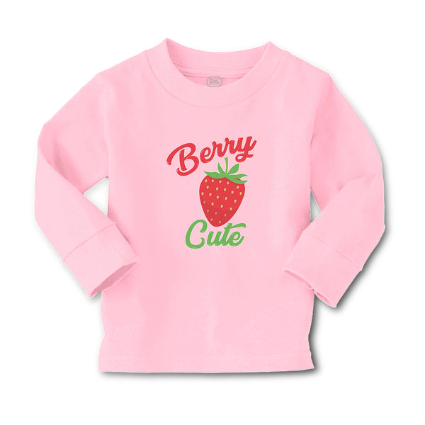 Baby Clothes Cute Red Berry Strawberry with A Stem and Leaves Boy & Girl Clothes - Cute Rascals