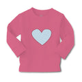 Baby Clothes Blue Heart Boy & Girl Clothes Cotton