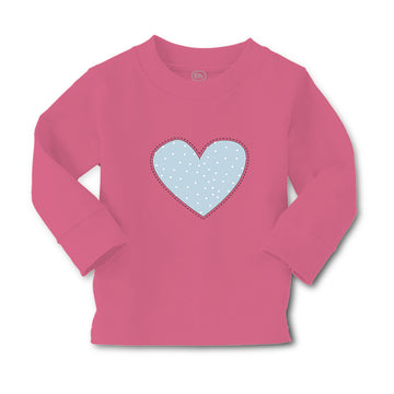 Baby Clothes Blue Heart Boy & Girl Clothes Cotton