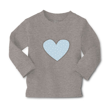 Baby Clothes Blue Heart Boy & Girl Clothes Cotton