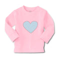 Baby Clothes Blue Heart Boy & Girl Clothes Cotton