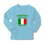 Baby Clothes Everyone Loves A Nice Italian Boy Italy Countries Cotton - Cute Rascals