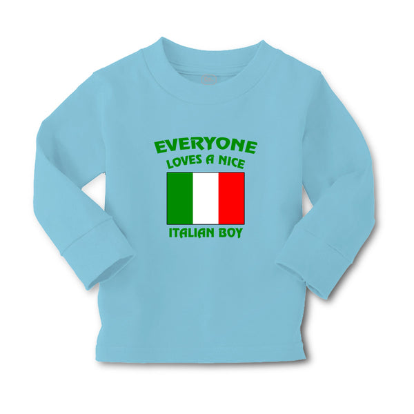 Baby Clothes Everyone Loves A Nice Italian Boy Italy Countries Cotton - Cute Rascals