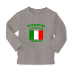 Baby Clothes Everyone Loves A Nice Italian Boy Italy Countries Cotton - Cute Rascals
