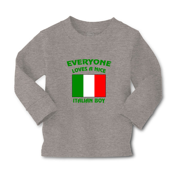 Baby Clothes Everyone Loves A Nice Italian Boy Italy Countries Cotton - Cute Rascals