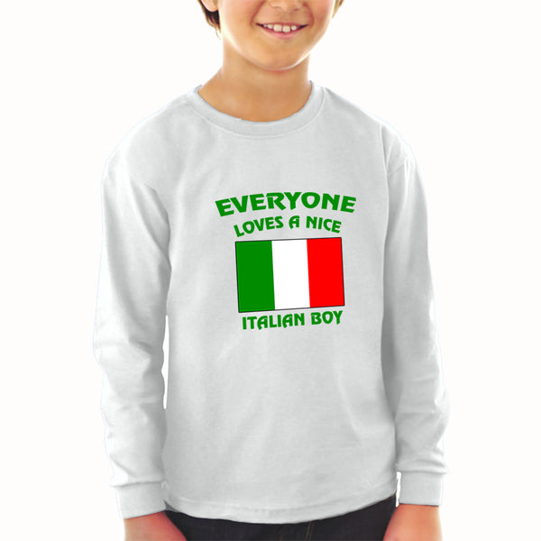 Baby Clothes Everyone Loves A Nice Italian Boy Italy Countries Cotton - Cute Rascals