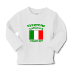 Baby Clothes Everyone Loves A Nice Italian Boy Italy Countries Cotton - Cute Rascals