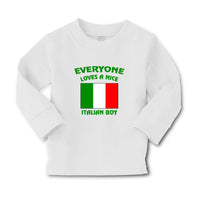 Baby Clothes Everyone Loves A Nice Italian Boy Italy Countries Cotton - Cute Rascals