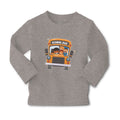 Baby Clothes School Kids Riding A School Bus Boy & Girl Clothes Cotton