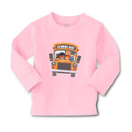 Baby Clothes School Kids Riding A School Bus Boy & Girl Clothes Cotton - Cute Rascals