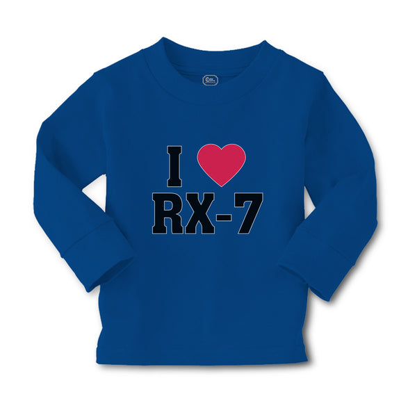 Baby Clothes I Love Rx-7 with Heart Symbol Boy & Girl Clothes Cotton - Cute Rascals