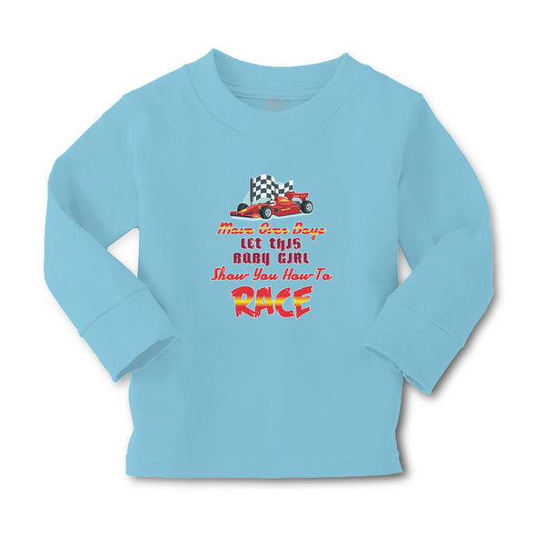 Baby Clothes Move over Boys Let This Baby Girl Show You How to Race Cotton - Cute Rascals