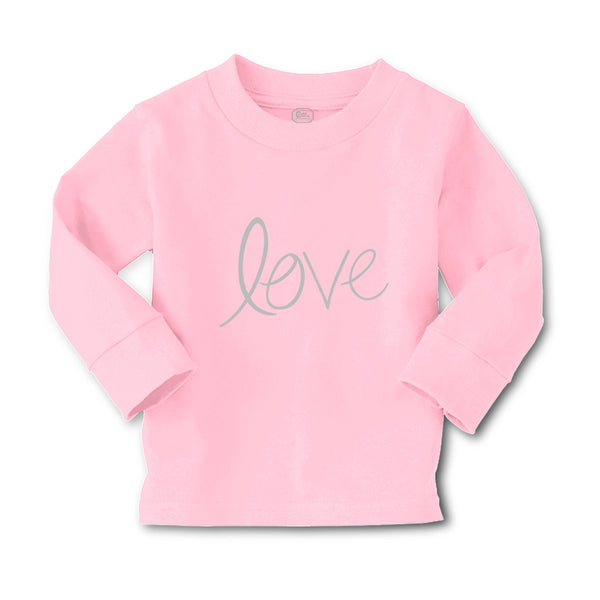 Baby Clothes Love Grey Support A Cause Cancer Boy & Girl Clothes Cotton - Cute Rascals