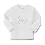 Baby Clothes Love Grey Support A Cause Cancer Boy & Girl Clothes Cotton - Cute Rascals