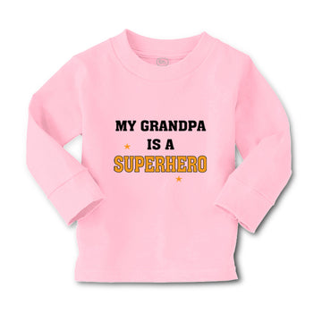Baby Clothes My Grandpa Is A Superhero Boy & Girl Clothes Cotton