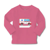 Baby Clothes Large Ambulance Car Auto Transportation Boy & Girl Clothes Cotton - Cute Rascals