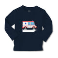 Baby Clothes Large Ambulance Car Auto Transportation Boy & Girl Clothes Cotton