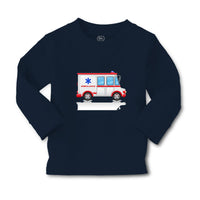 Baby Clothes Large Ambulance Car Auto Transportation Boy & Girl Clothes Cotton - Cute Rascals